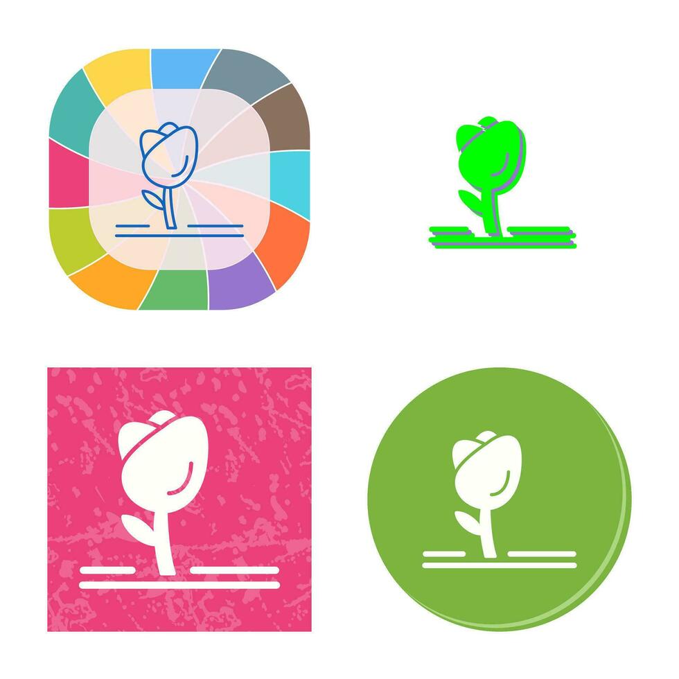 Tulip Vector Icon