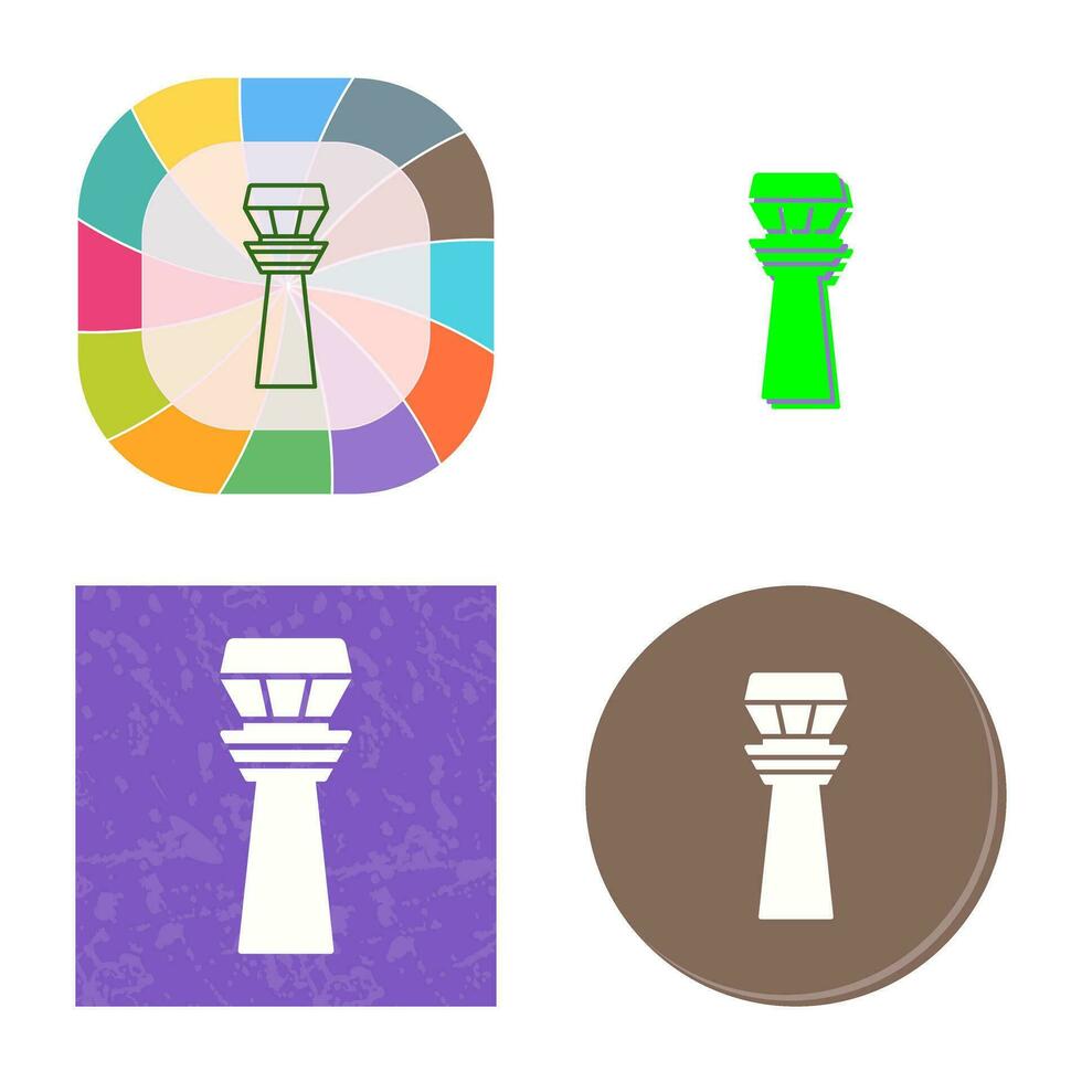 Control Tower Vector Icon