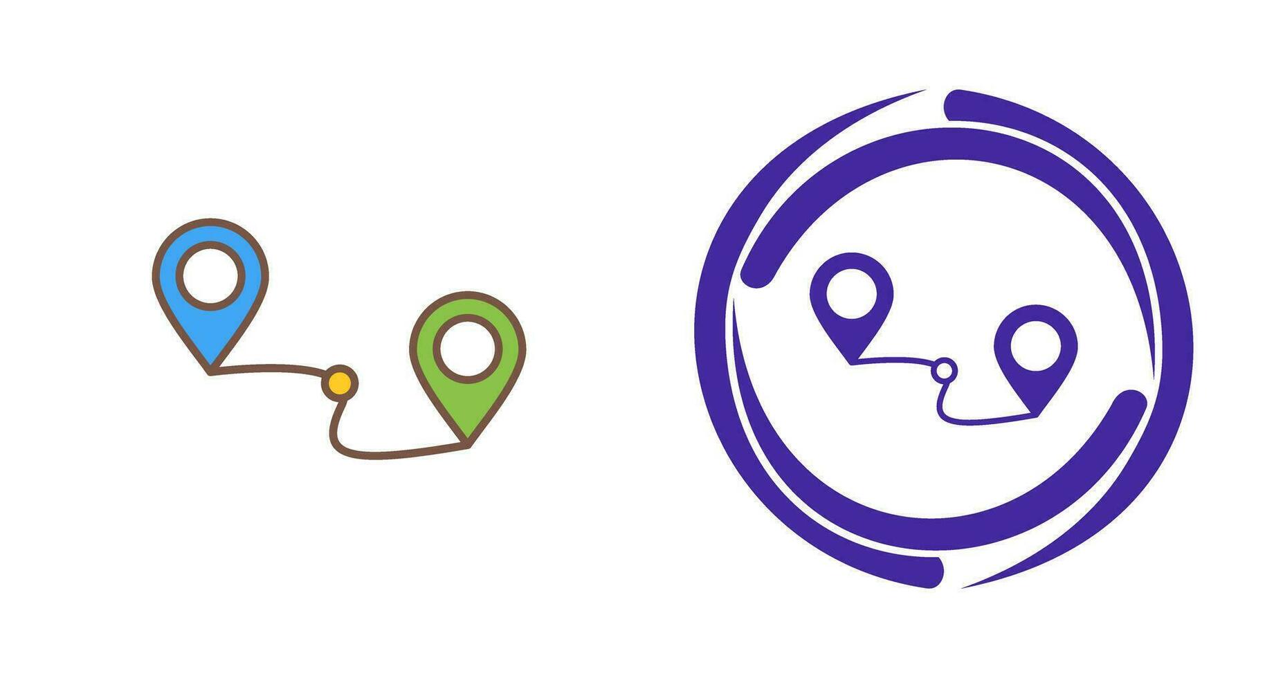 Route Vector Icon