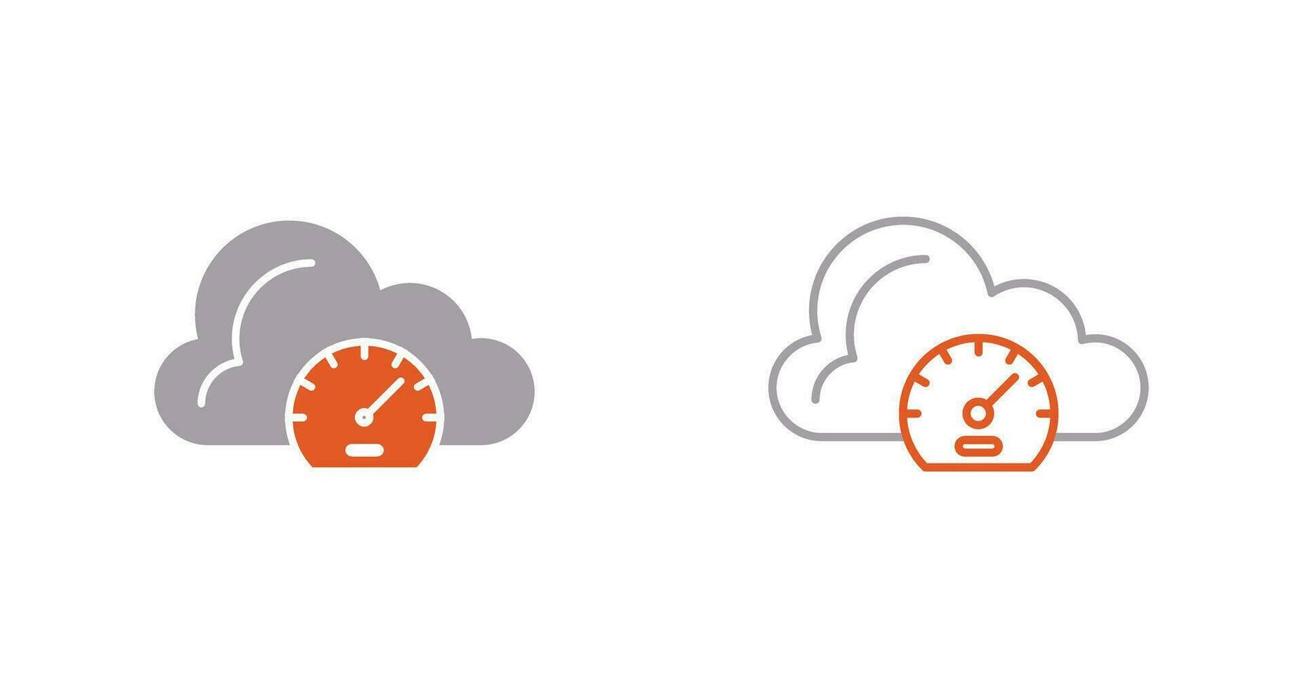 Speed Test Vector Icon