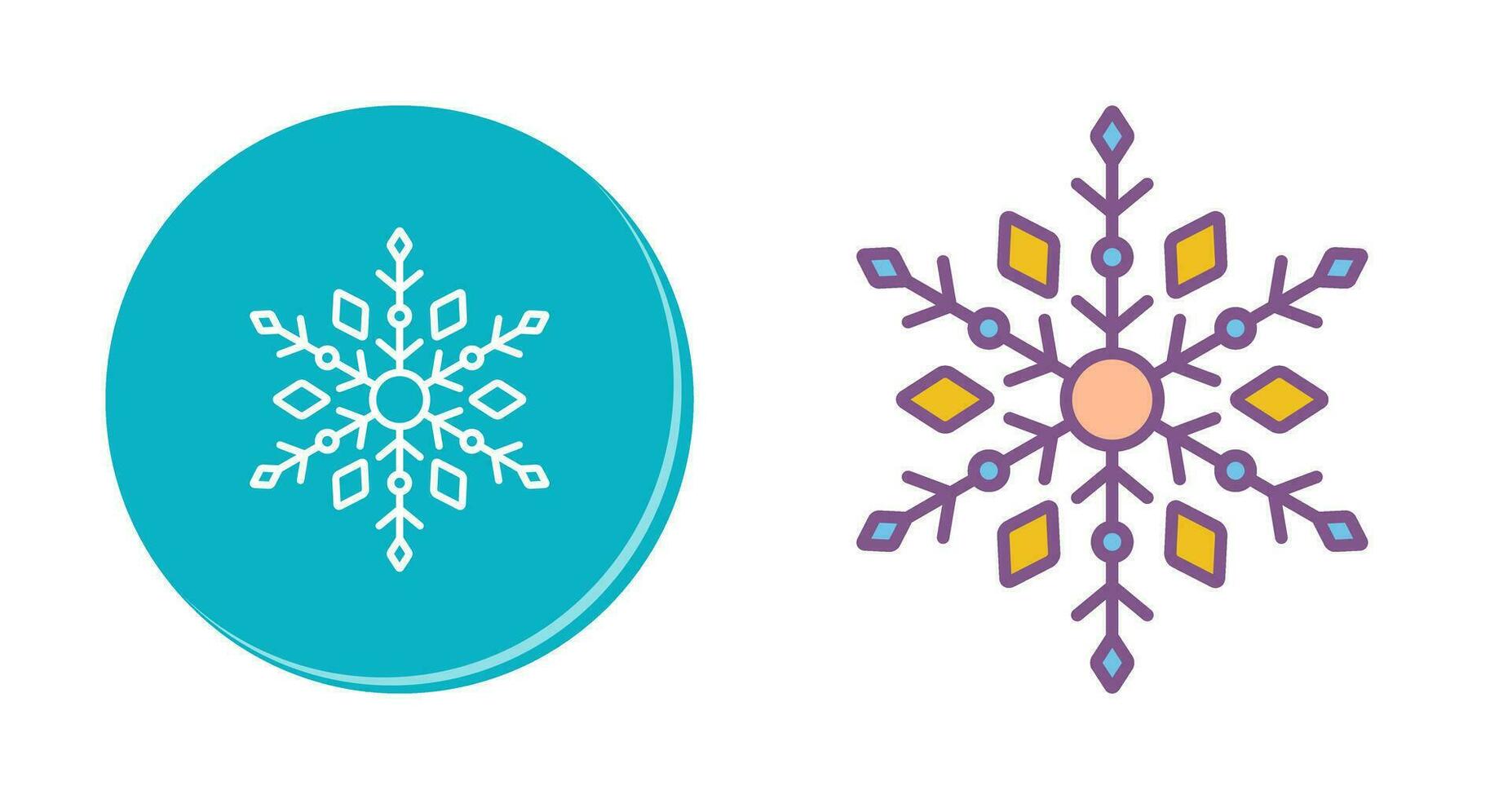 Snow Flake Vector Icon