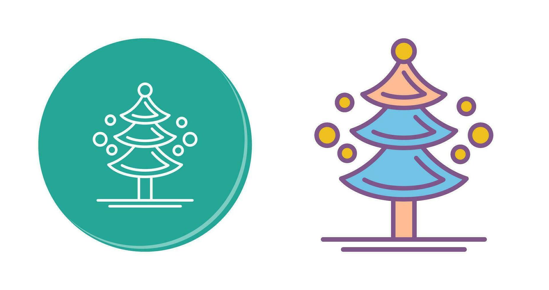 Pine Tree Vector Icon