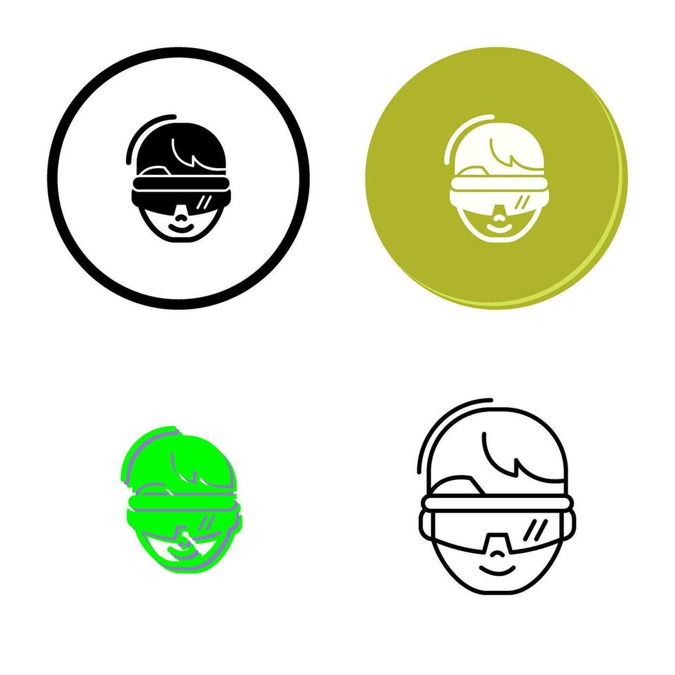 virtual Reality Glasses Vector Icon