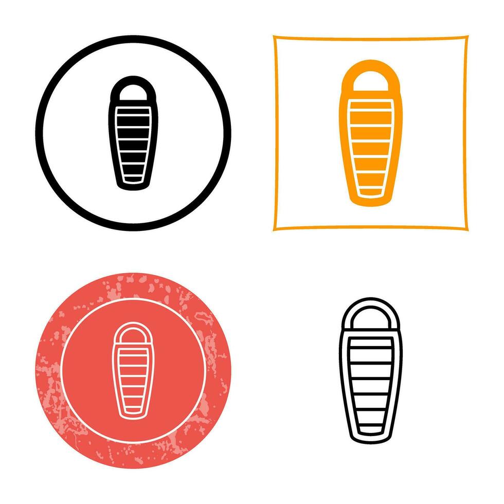 Sleeping Bag Vector Icon