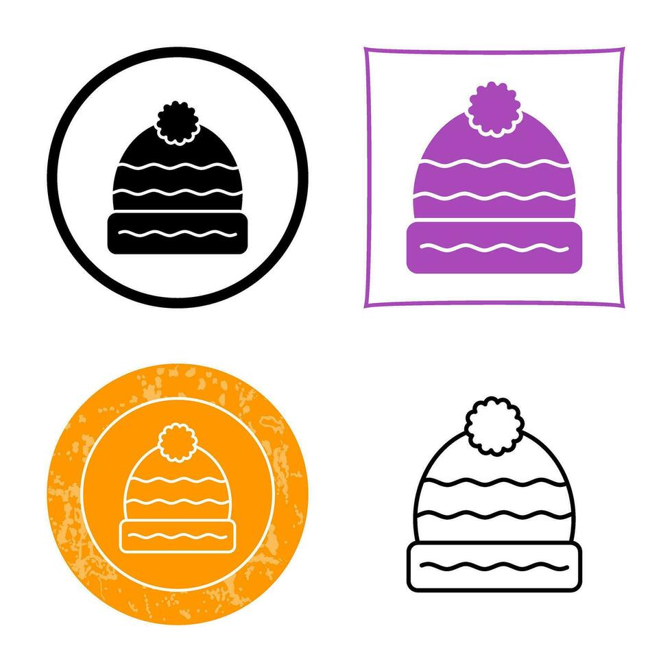 Winter Hat Vector Icon