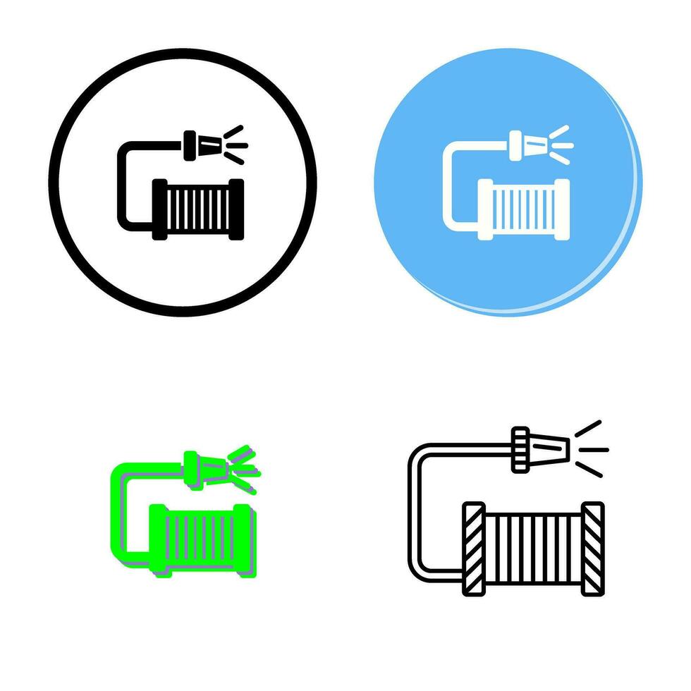 Water Hose Vector Icon