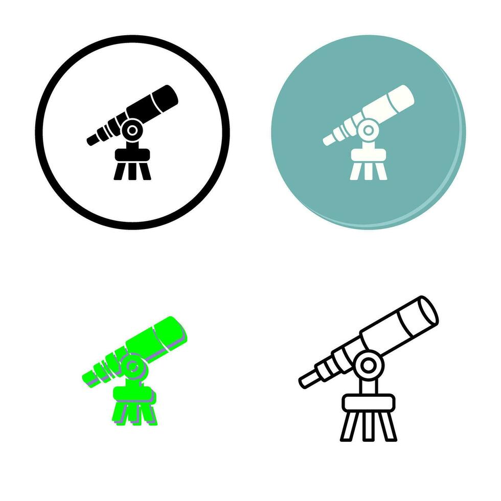 Telescope Vector Icon