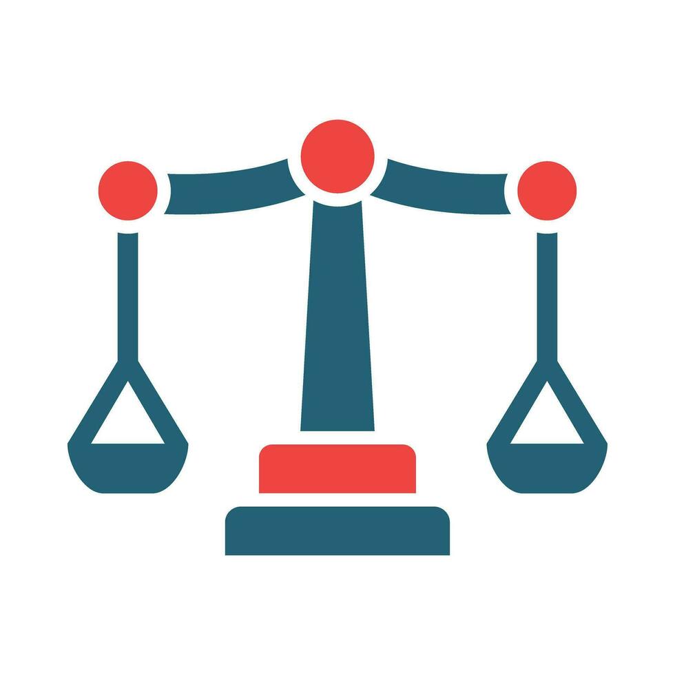 Morality Vector Glyph Two Color Icon For Personal And Commercial Use.
