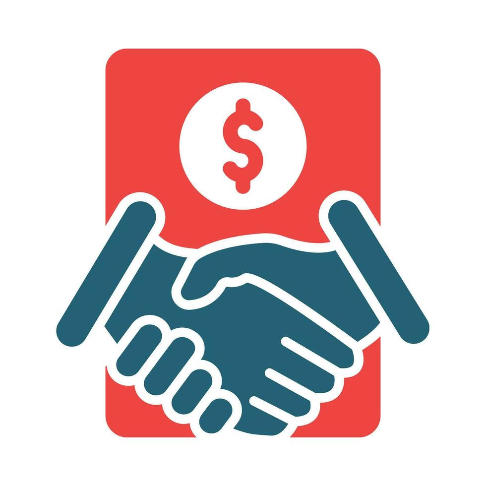 Selling Skills Vector Glyph Two Color Icon For Personal And Commercial Use.
