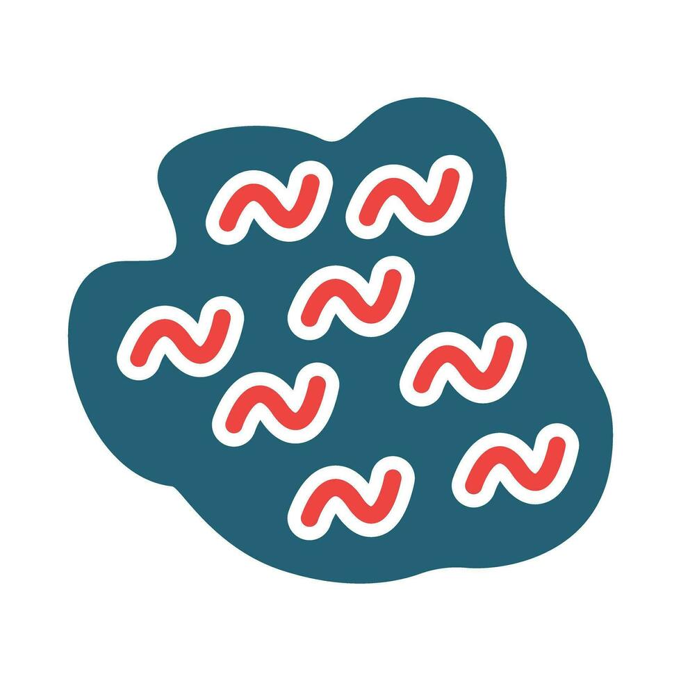 Chewing Gum Vector Glyph Two Color Icon For Personal And Commercial Use.