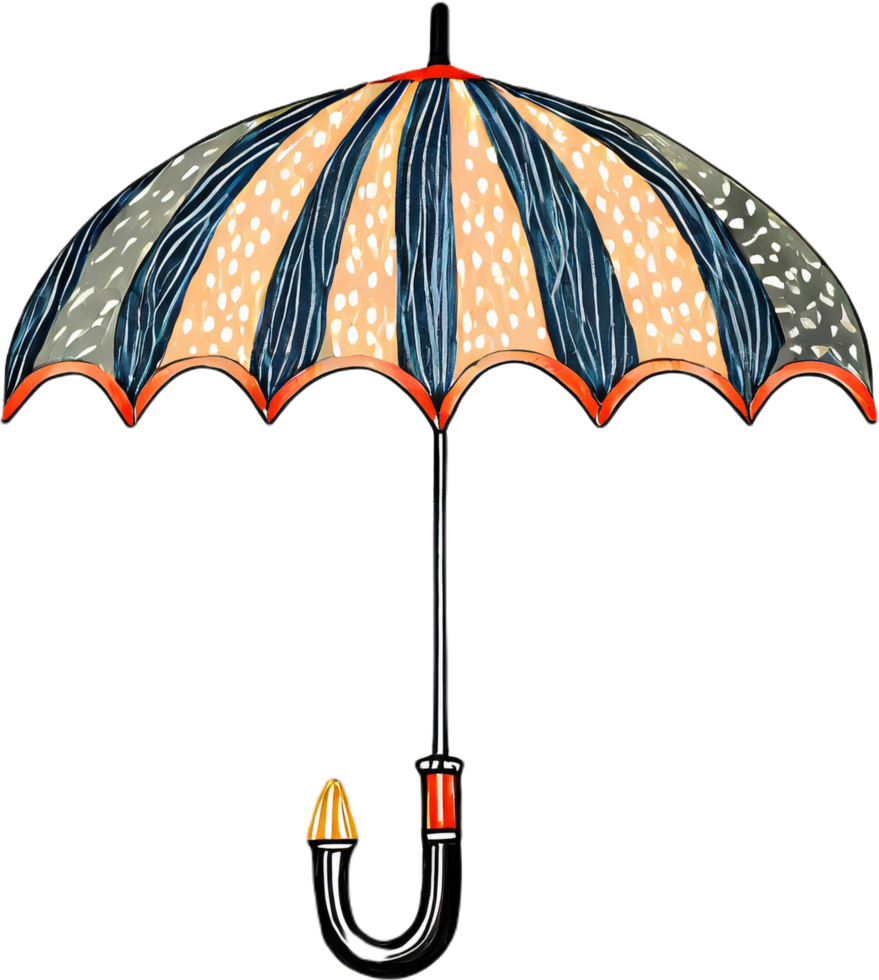 umbrella icon. AI Generated png