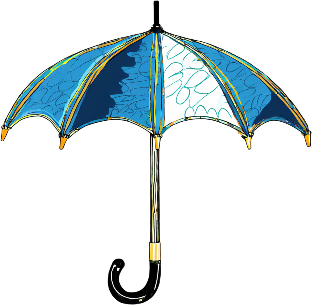 umbrella icon. AI Generated png