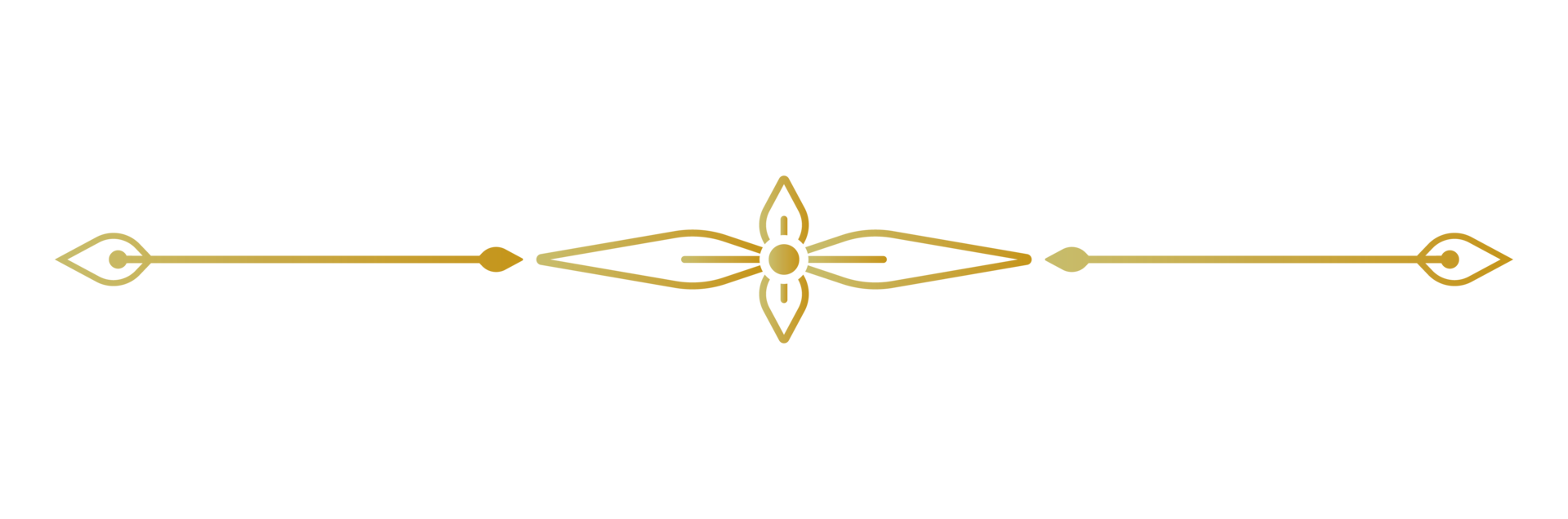 Gold Rahmen Seite Teiler png