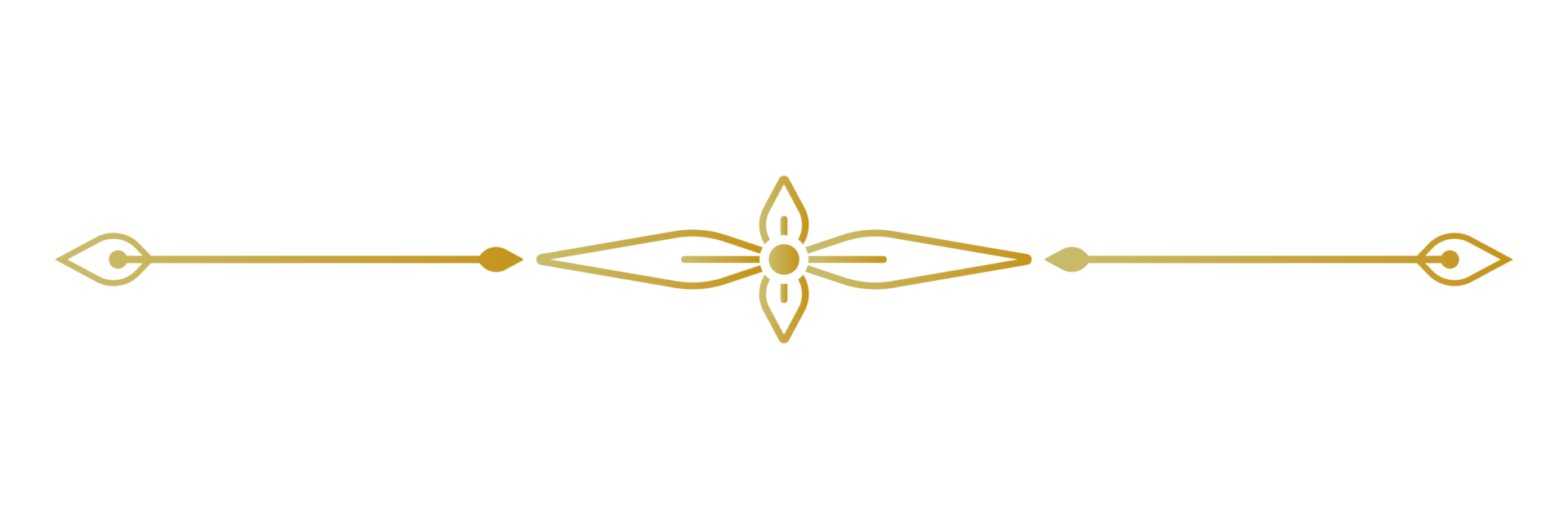 Gold frame page divider 34487757 PNG