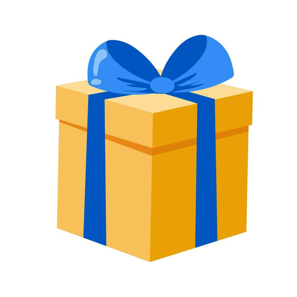 Gift on a white background vector