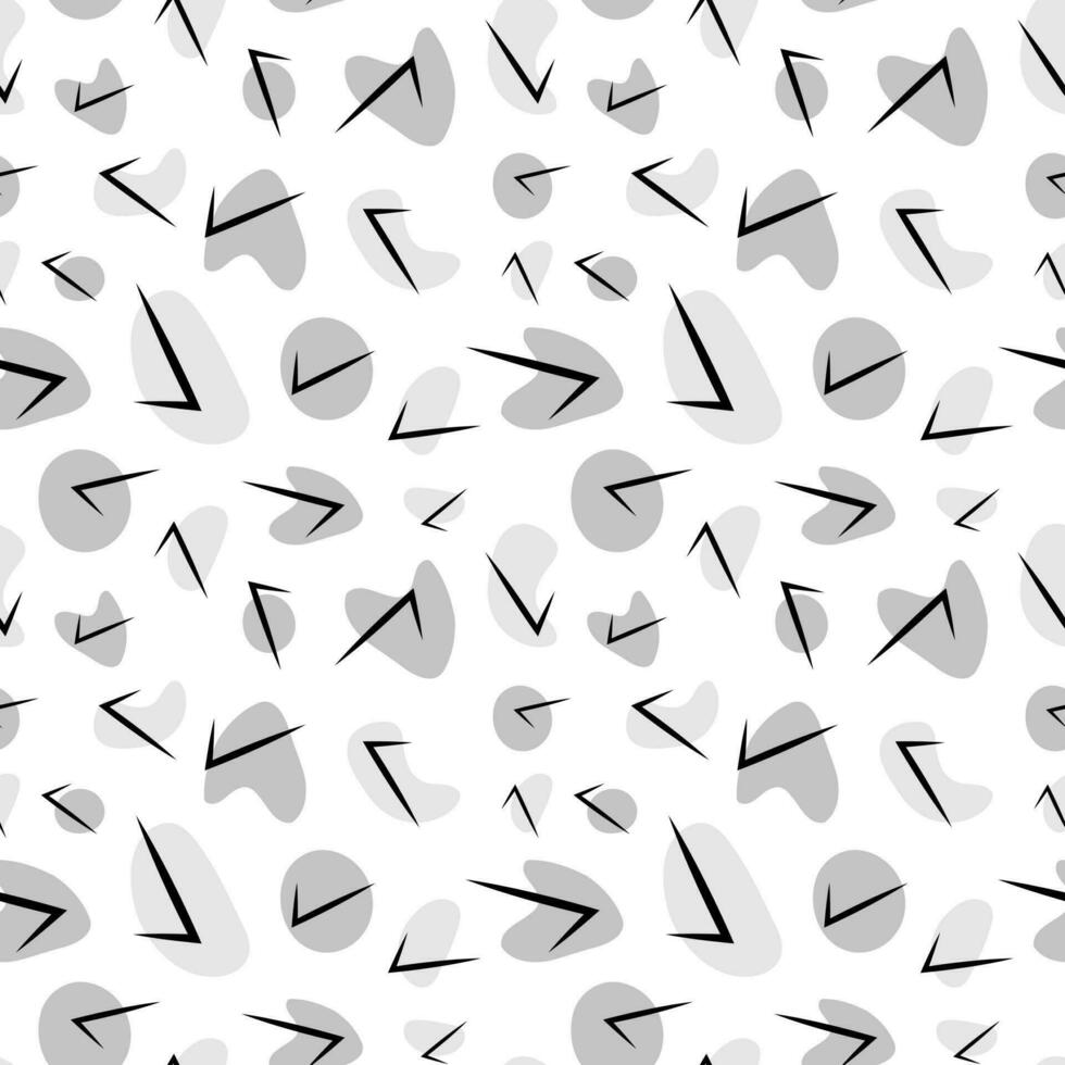 Abstract seamless texture on white background vector