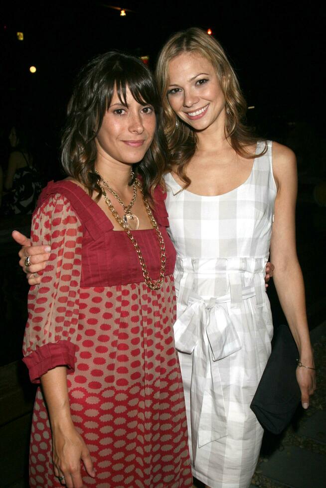 Kimberly McCullough  Tamara Braun attending the Daytime for Planned Parenthood Event at a rooftop in Hollywood CA June 18 2008   Hutchins Photo