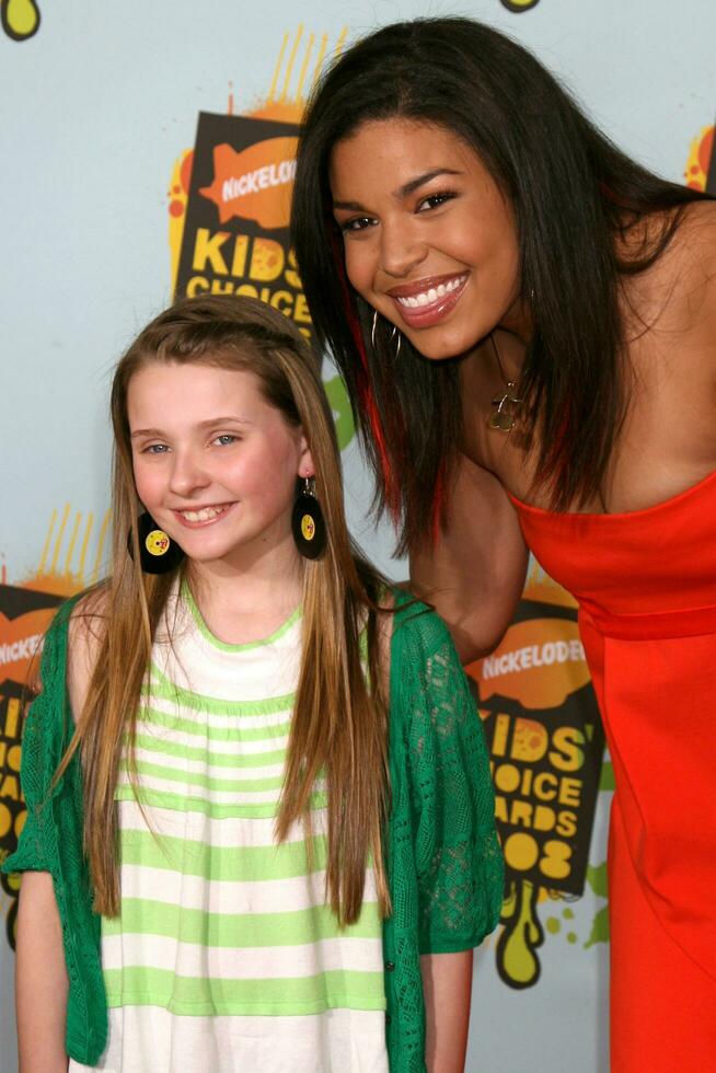 Abigail Breslin  Jordin Sparks 2008 Nickelodeons Kids Choice Awards UCLA pauley Pavilion Westwood CA March 29 2008 photo