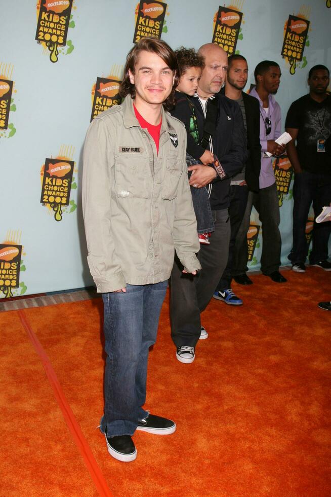 Emile Hirsch 2008 Nickelodeons Kids Choice Awards UCLA pauley Pavilion Westwood CA March 29 2008 photo