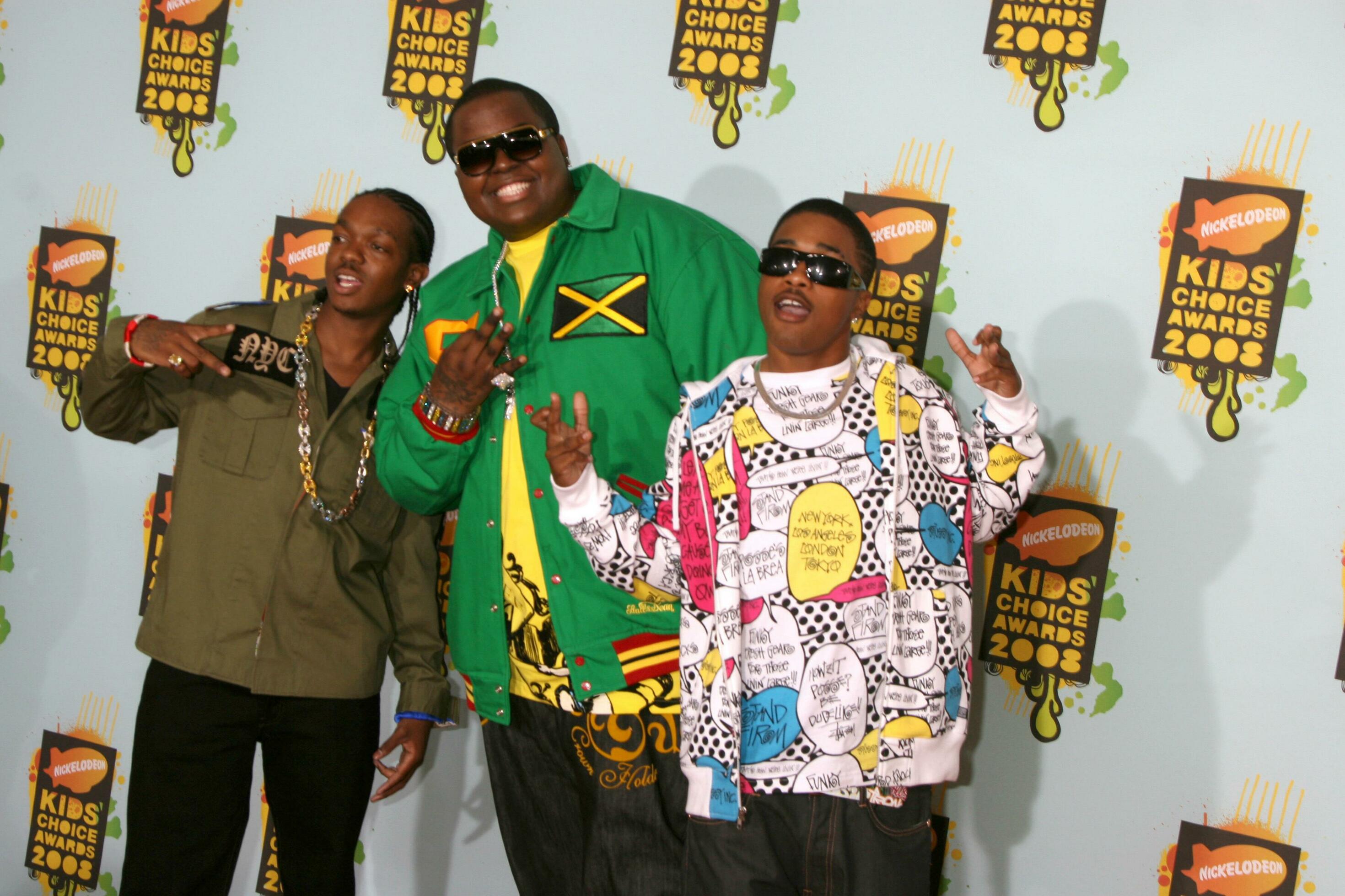Sean Kingston friends 2008 Nickelodeons Kids Choice Awards UCLA pauley