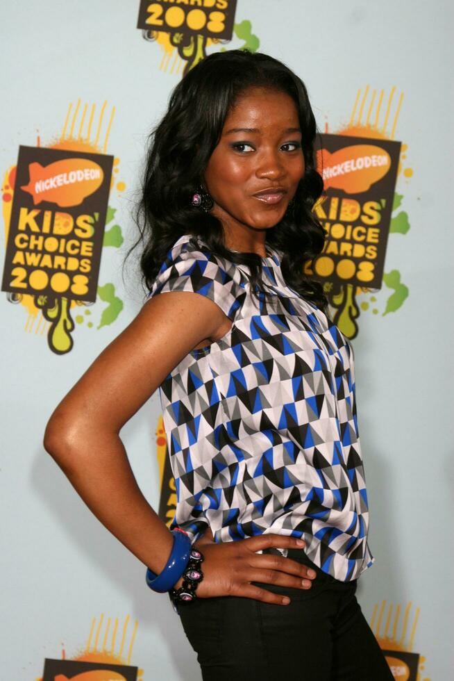 Keke Palmer 2008 Nickelodeons Kids Choice Awards UCLA pauley Pavilion Westwood CA March 29 2008 photo