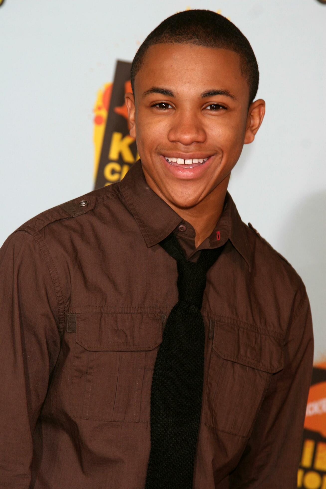 Tequan Richmond 2008 Nickelodeons Kids Choice Awards UCLA pauley