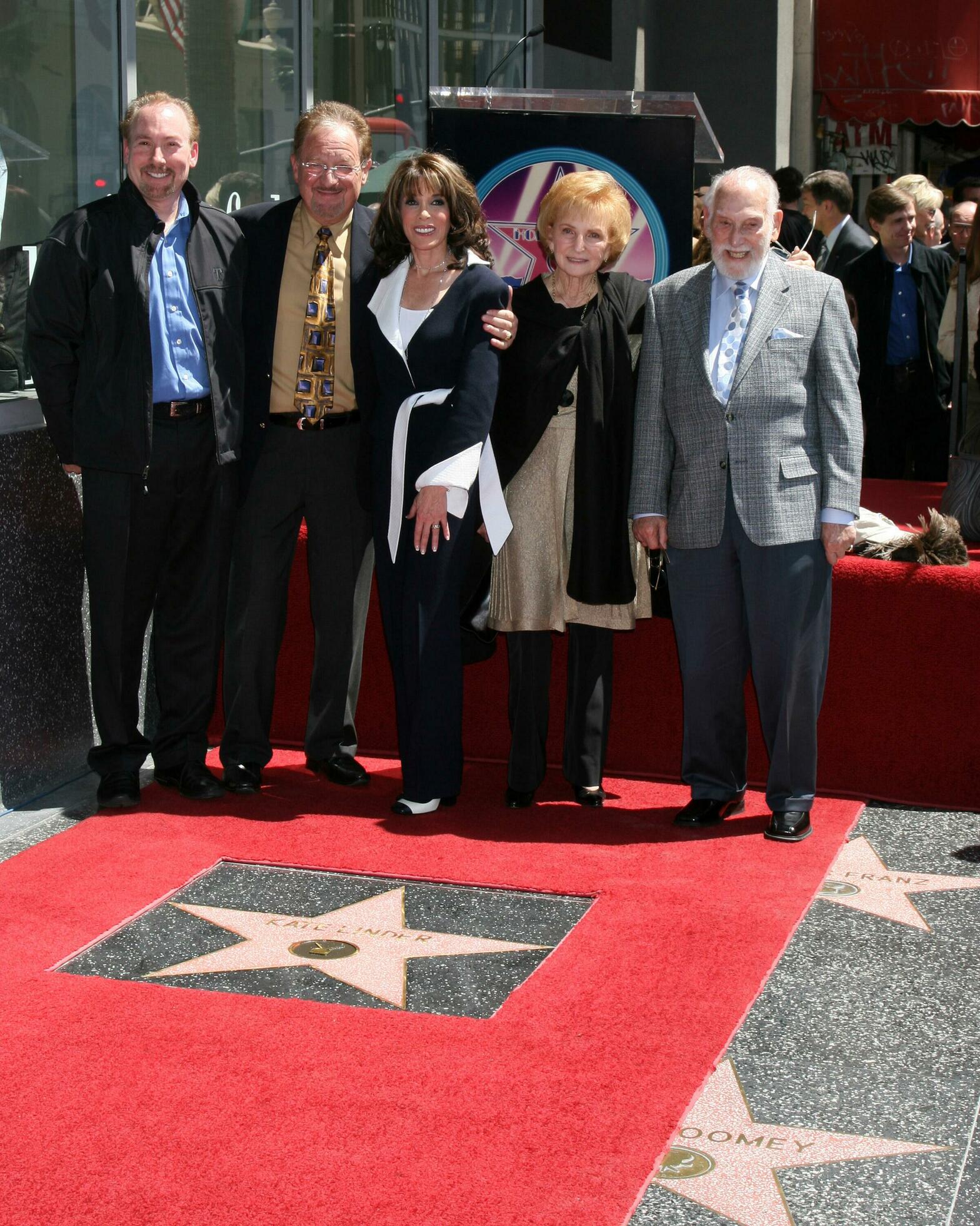 Kate Linder with her brother Husband Ron and her Parents Kate Linder