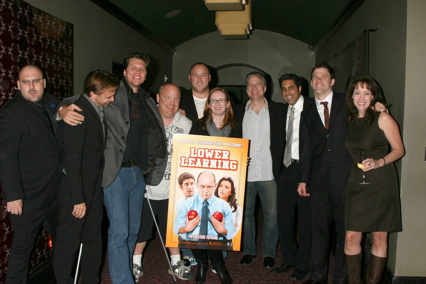 Lower Learning Execs and Cast at the AfterParty of the Lower Learning Premiere at Social in Hollywood CA October 10 2008 photo