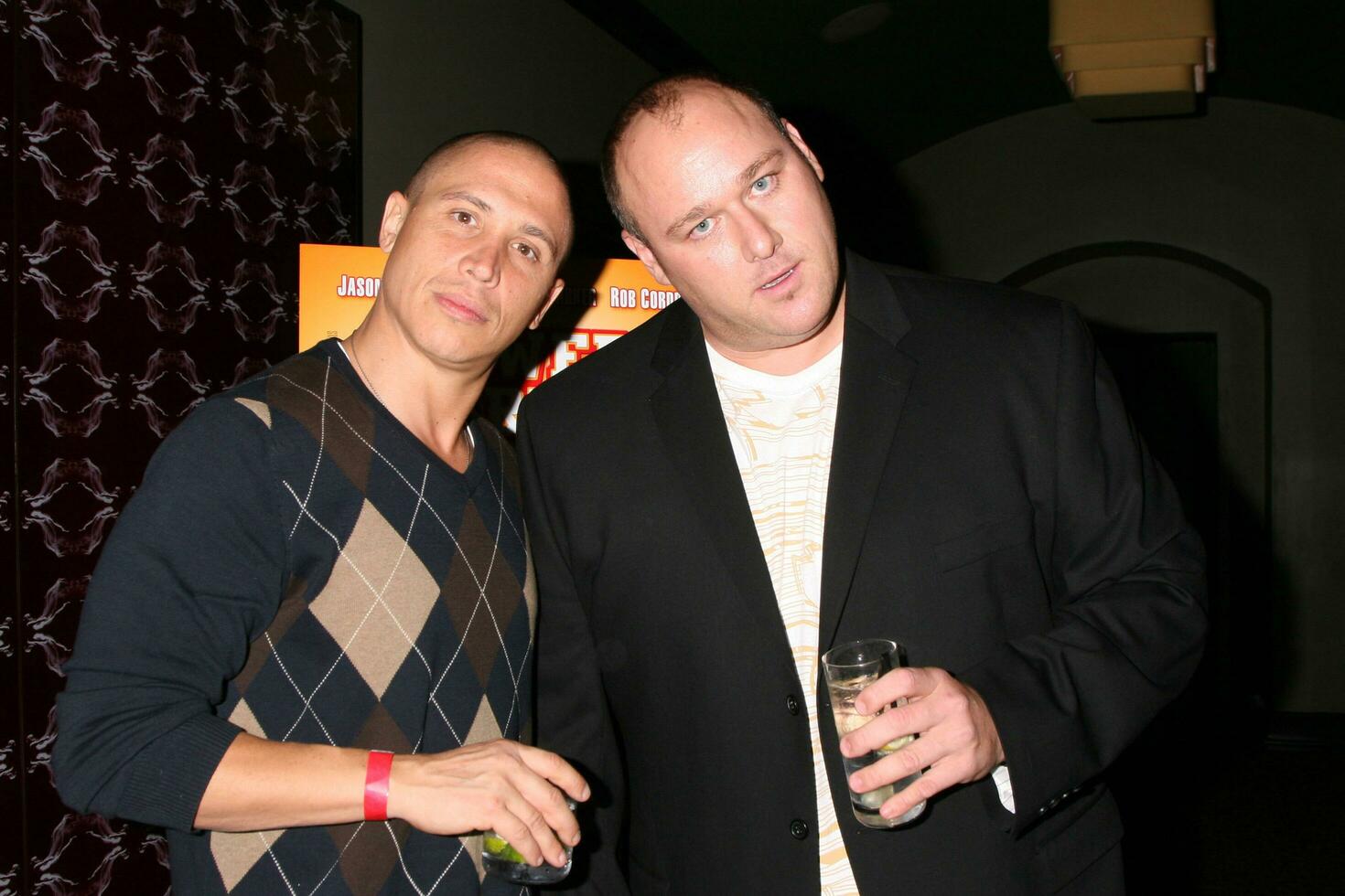 Erik Palladino  Will Sasso at the AfterParty of the Lower Learning Premiere at Social in Hollywood CA October 10 2008 photo