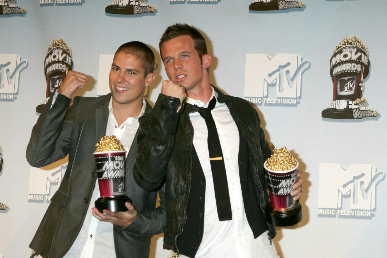 Sean Faris  Cam Gigandet MTV Movie Awards 2008 Universal City Los Angeles CA May 31 2008 photo