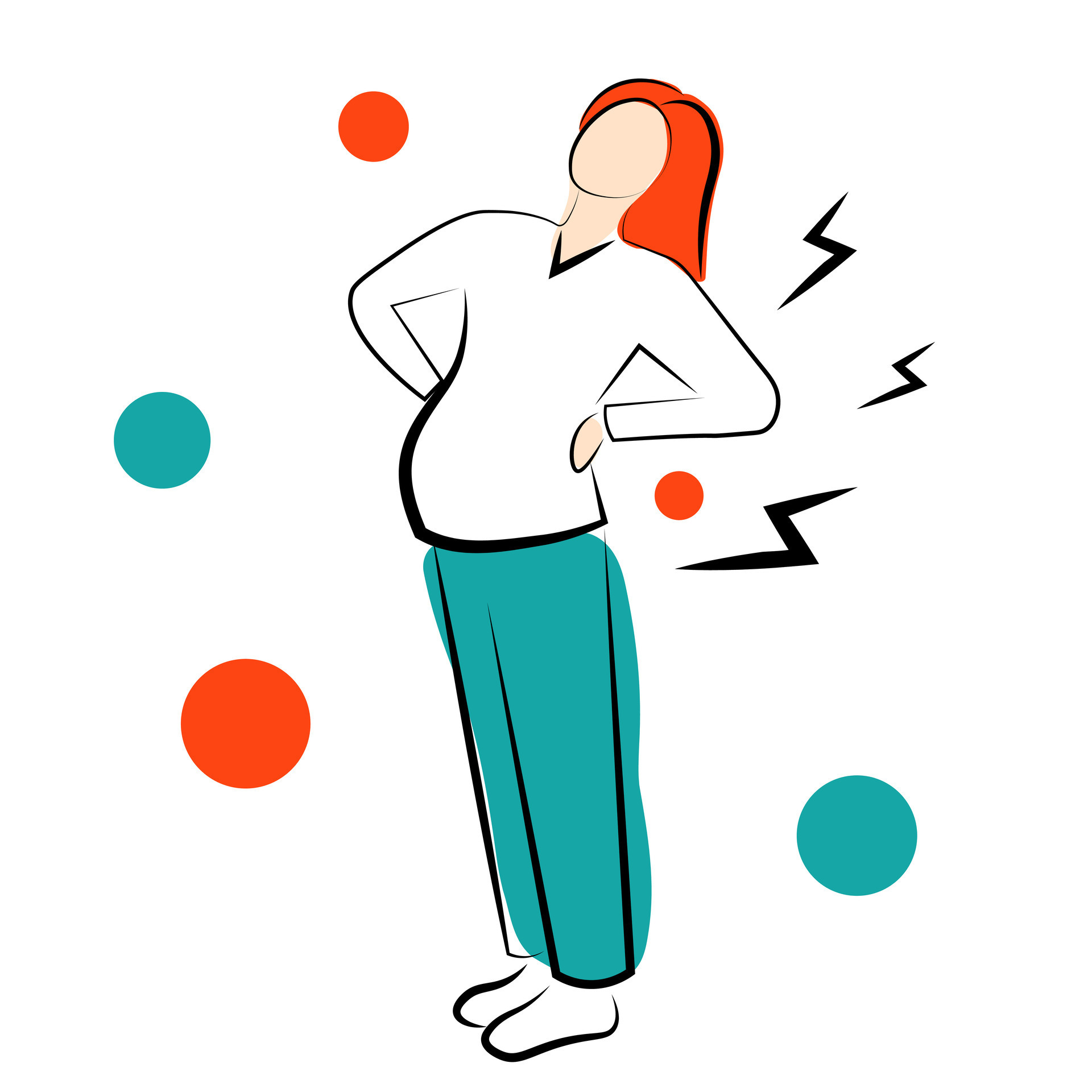 back-pain-in-a-pregnant-woman-34493596-vector-art-at-vecteezy