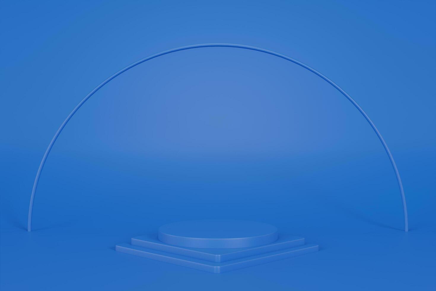modern minimal mockup podium set abstract background render photo