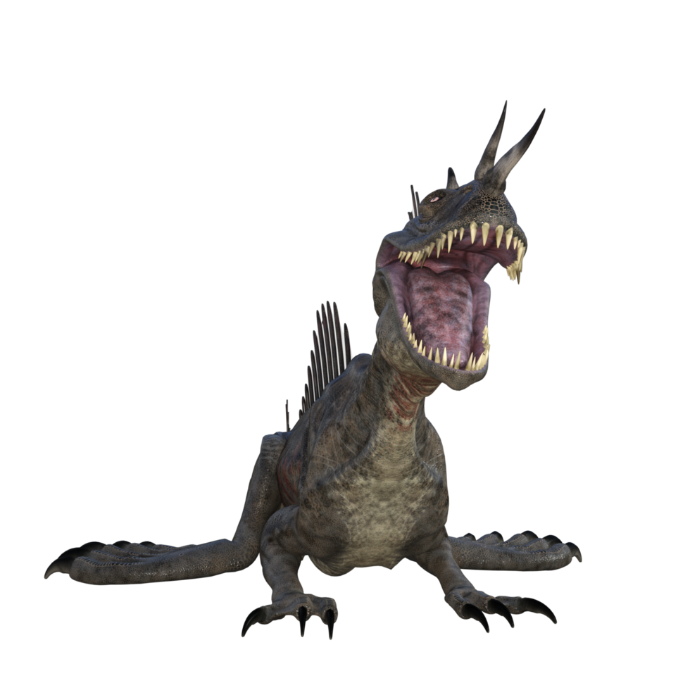 aquadron dinosaur isolated 3d png