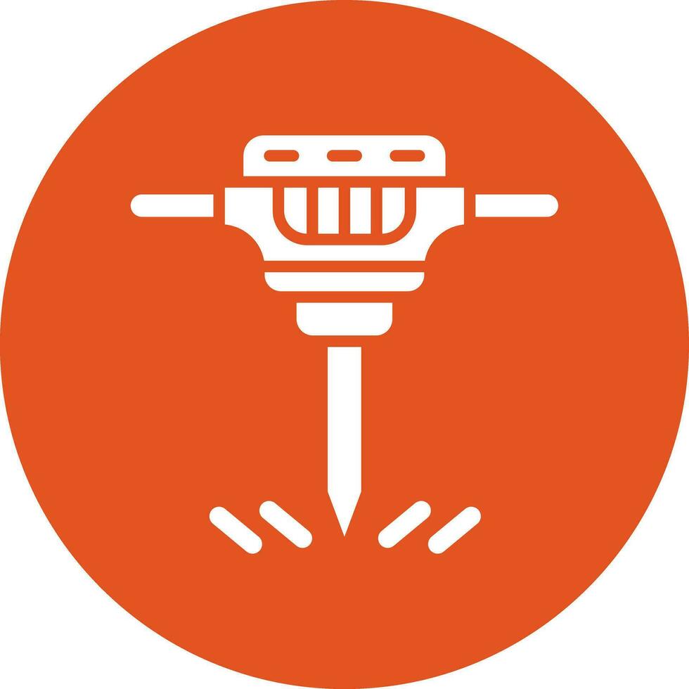 Drilling Vector Icon Design Illustration