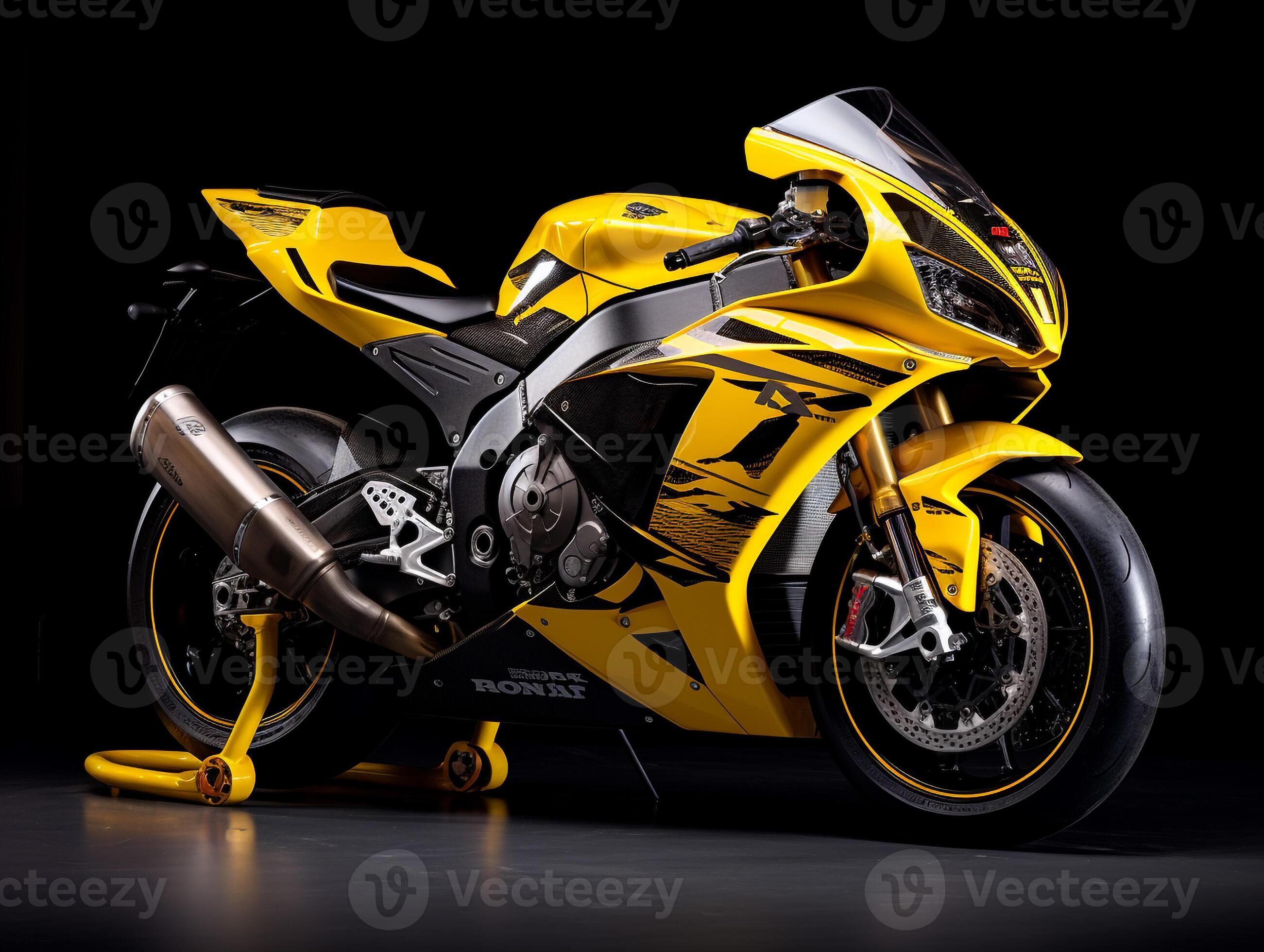 Honda CBR1000RR Fireblade exhibition. Generative AI 34495367 Stock