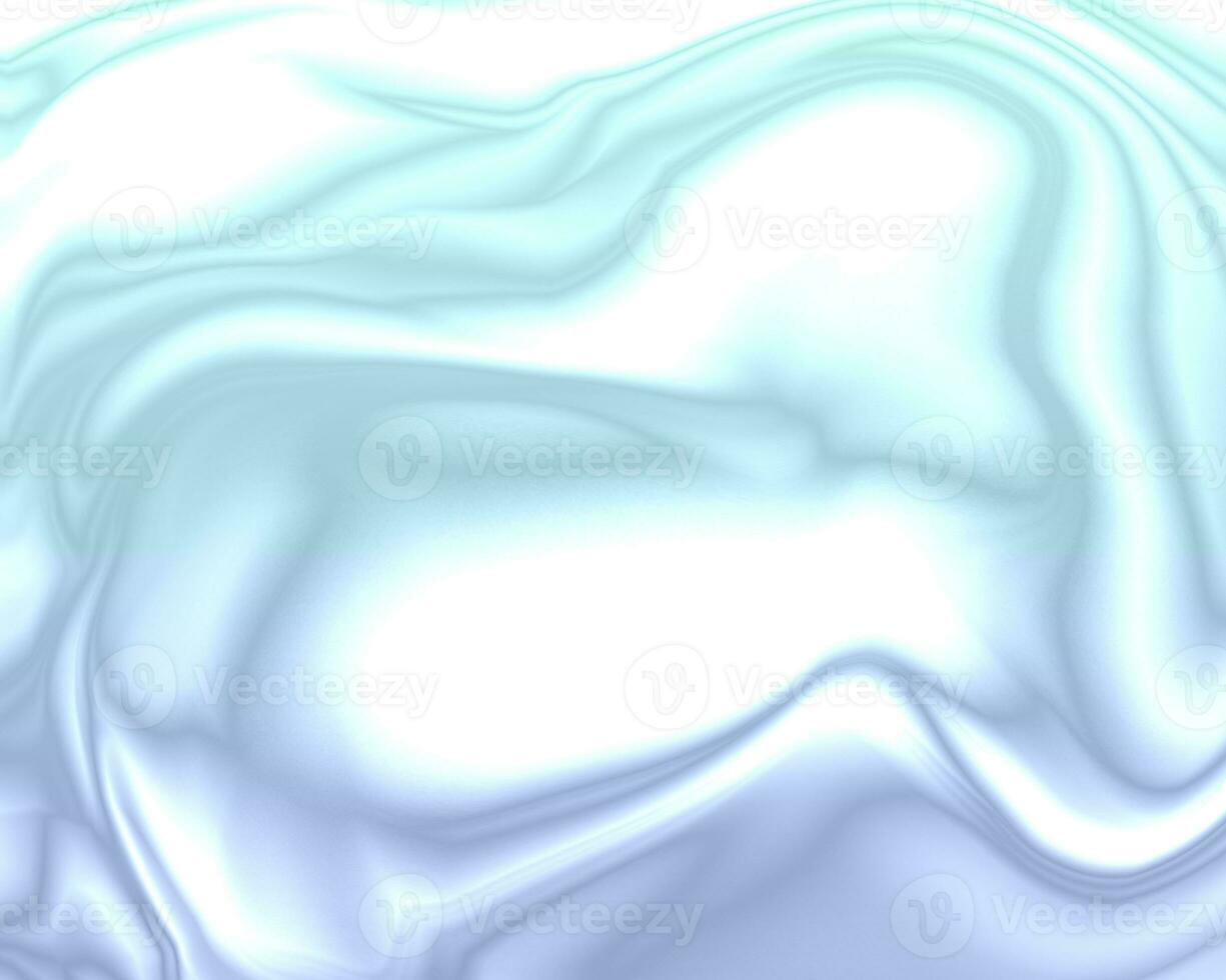 Holographic abstract background in pastel blue color design. Polyethelene backdrop. Trendy photo