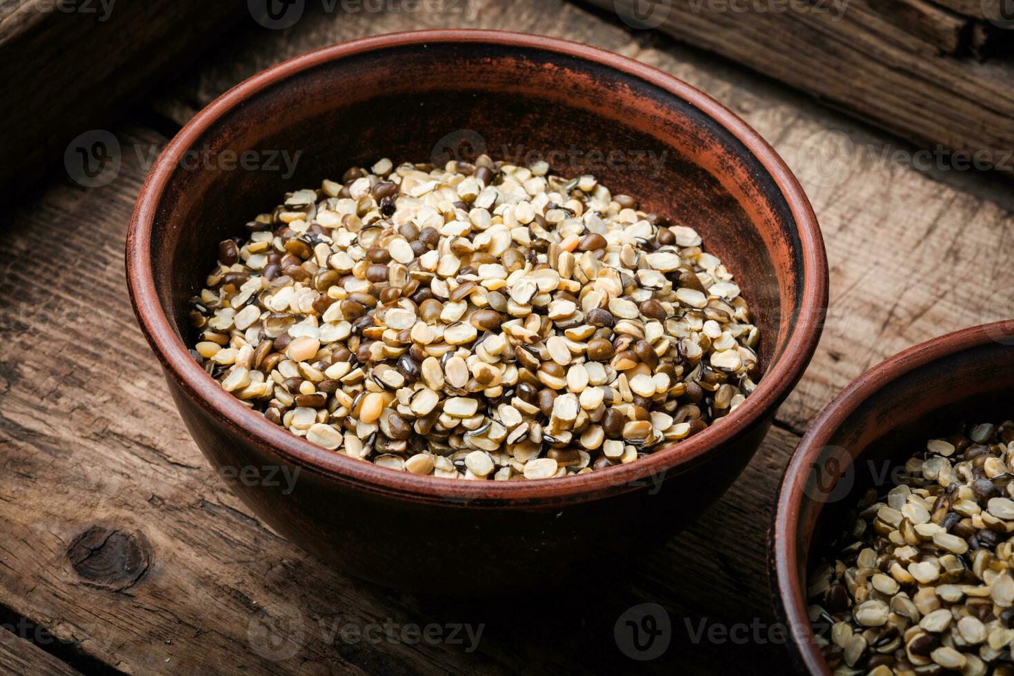 Mung Beans in bowl photo