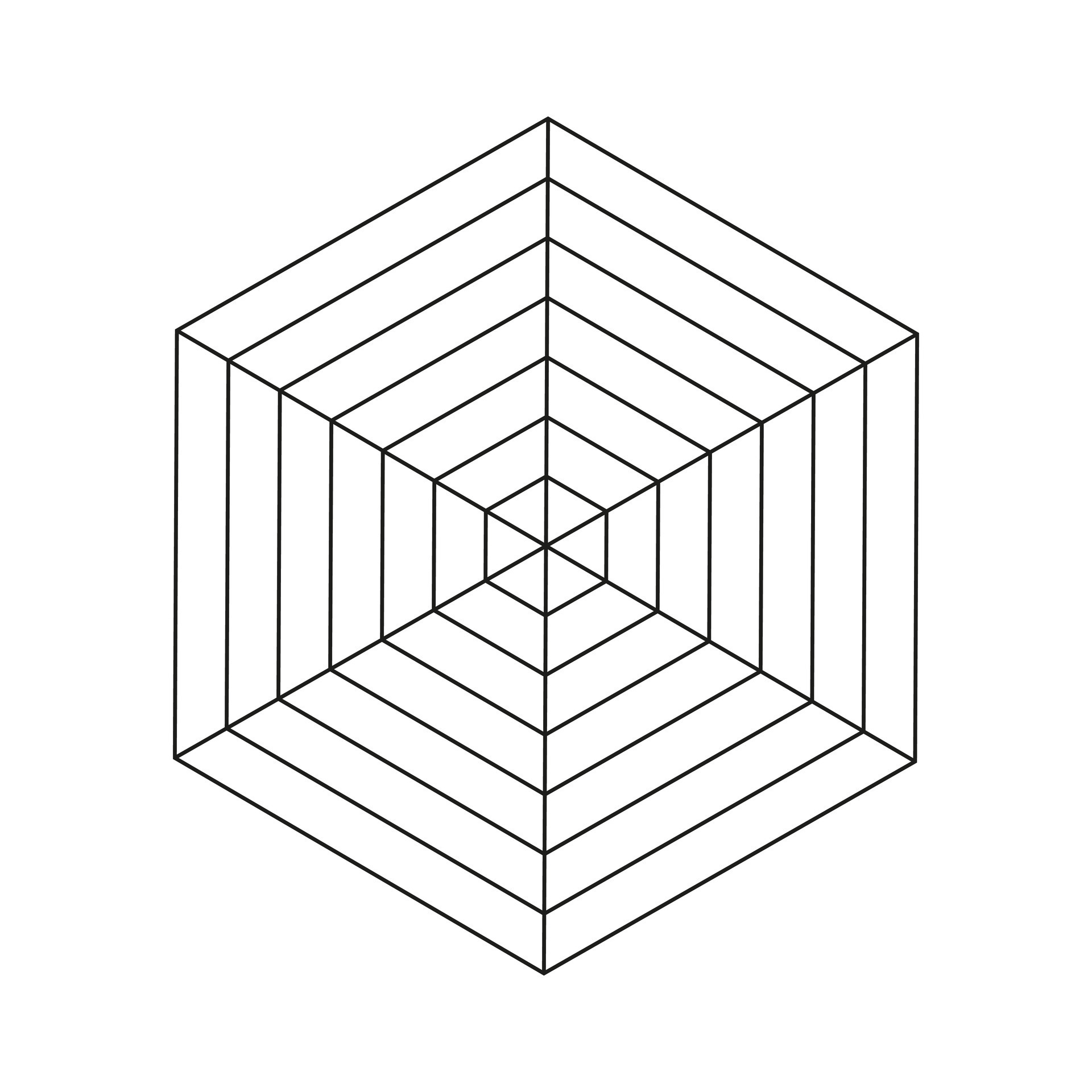 Radar or spider diagram template. Blank radar chart. Diagram for Radar or spider diagram template. Blank radar chart. Diagram for