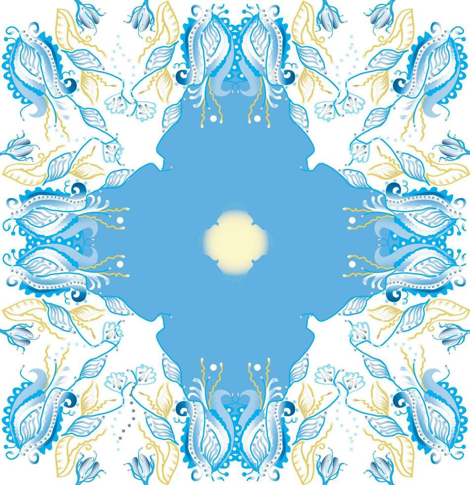 fondo floral abstracto vector