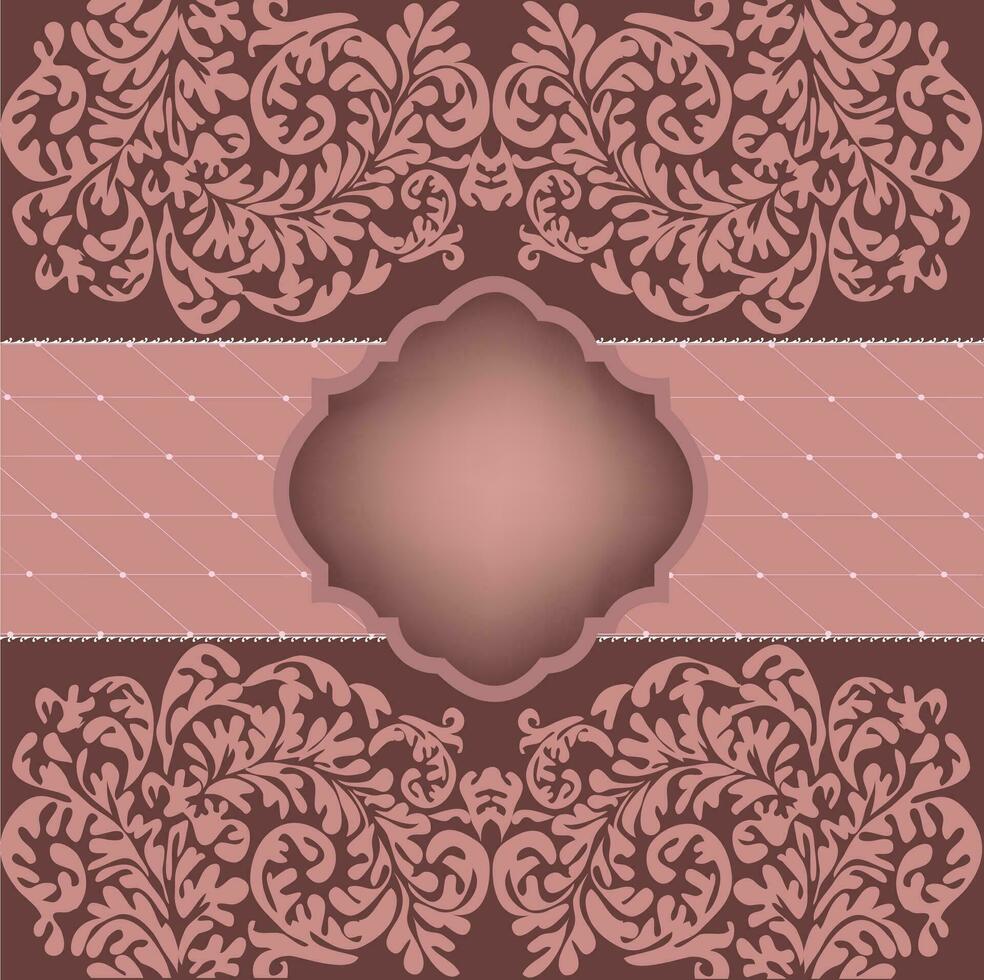 Vector vintage card design