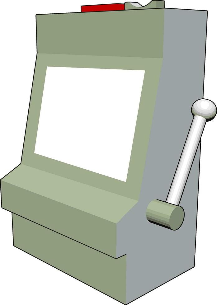 Machine, illustration, vector on white background.