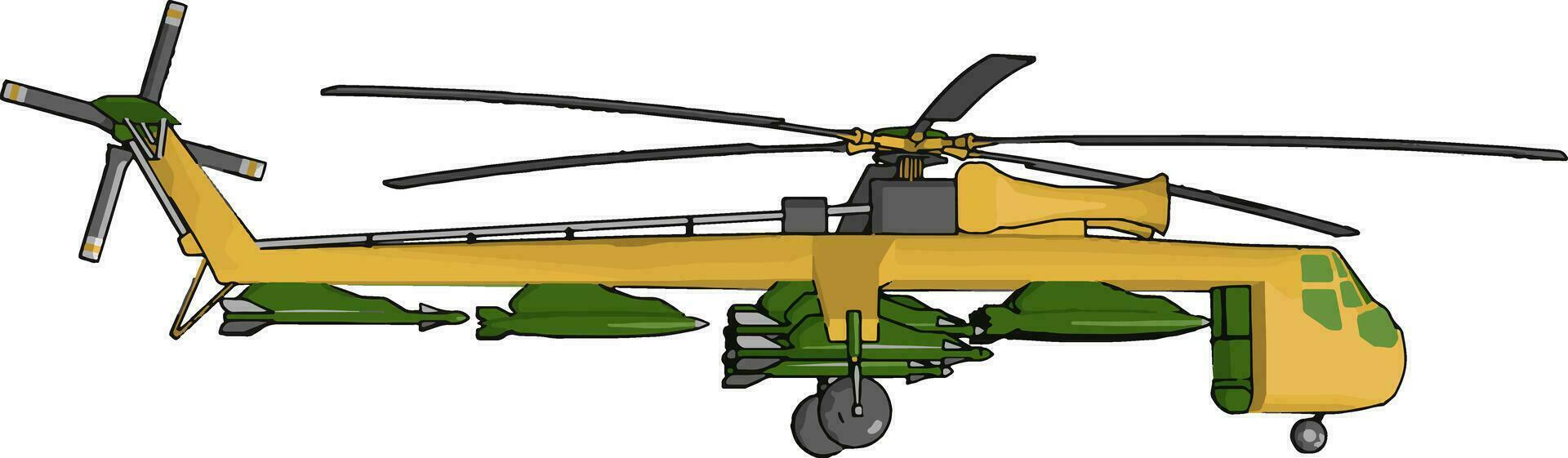 un versátil aeronave vector o color ilustración