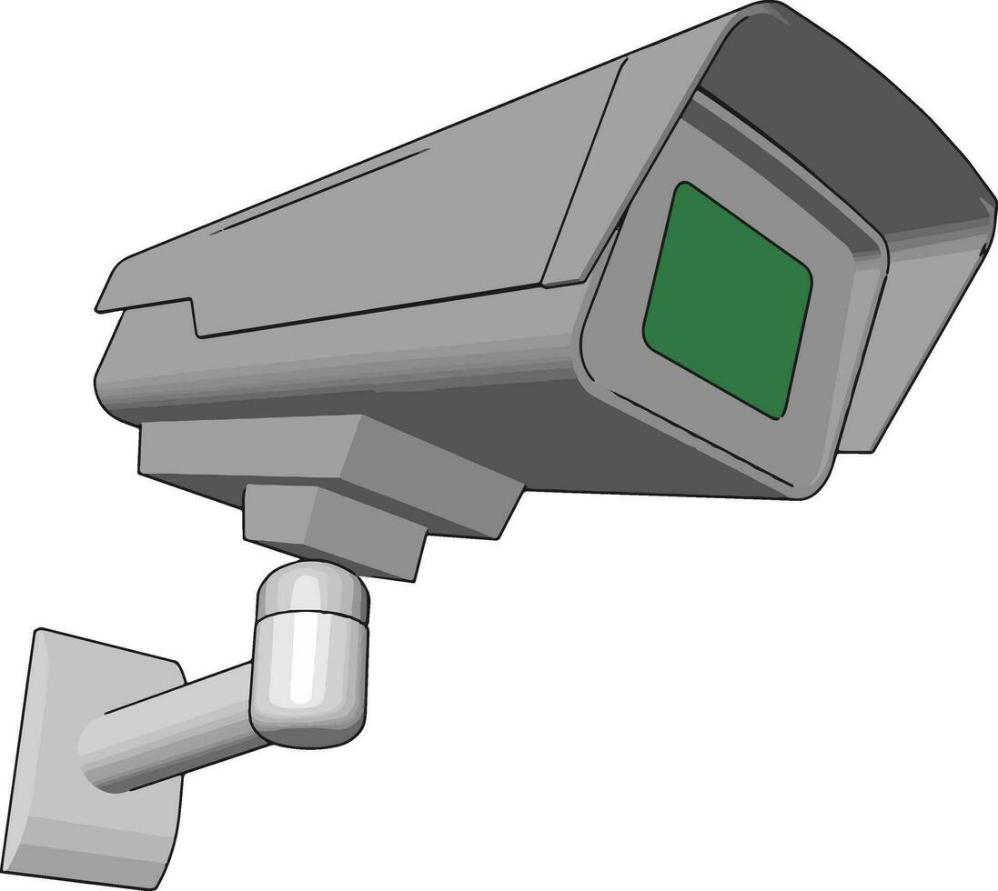 importancia de cctv cámaras vector o color ilustración