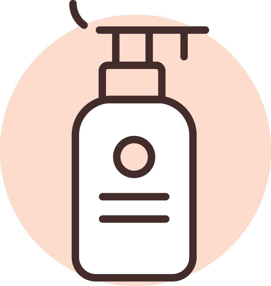 Limpieza de jabón doméstico, icono, vector sobre fondo blanco.