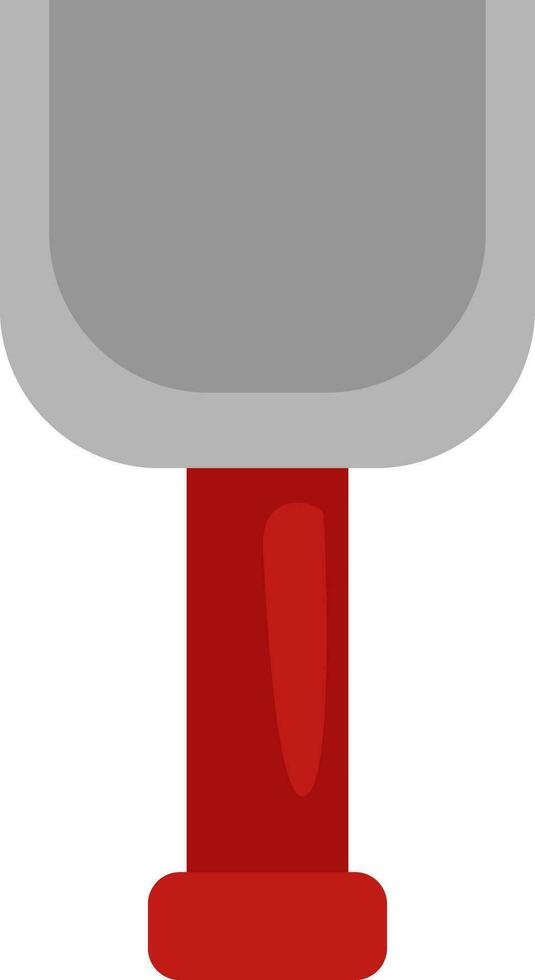 Instrument shovel, icon, vector on white background.