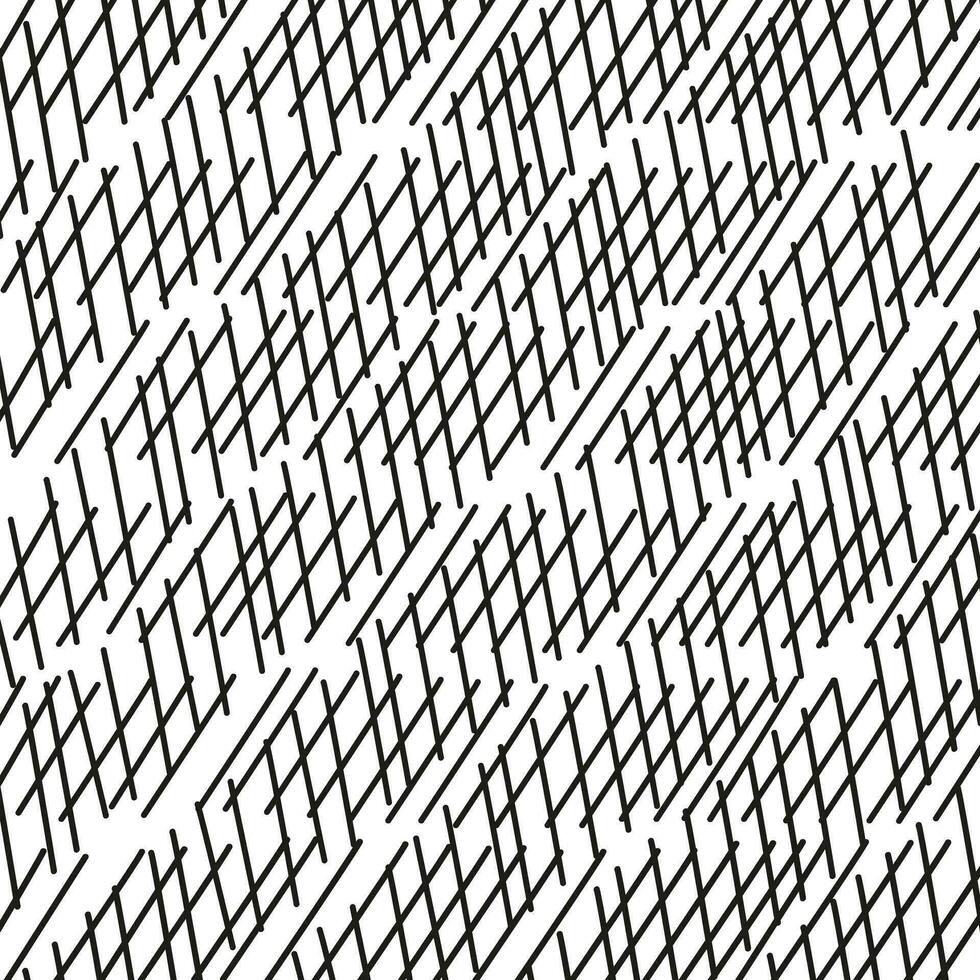 colección de mano dibujado un sin costura vector antecedentes con incompleto puntos.vector garabatos, cuadrícula con irregular, horizontal y ondulado trazos, garabato patrones.