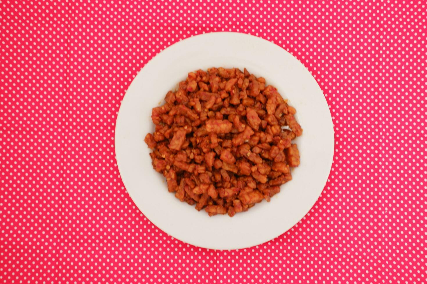 Orek tempe or Sauteed Tempeh is a typical Indonesian cuisine with herbs, garlic, onion, chilli and soy sauce. It tastes delicious photo