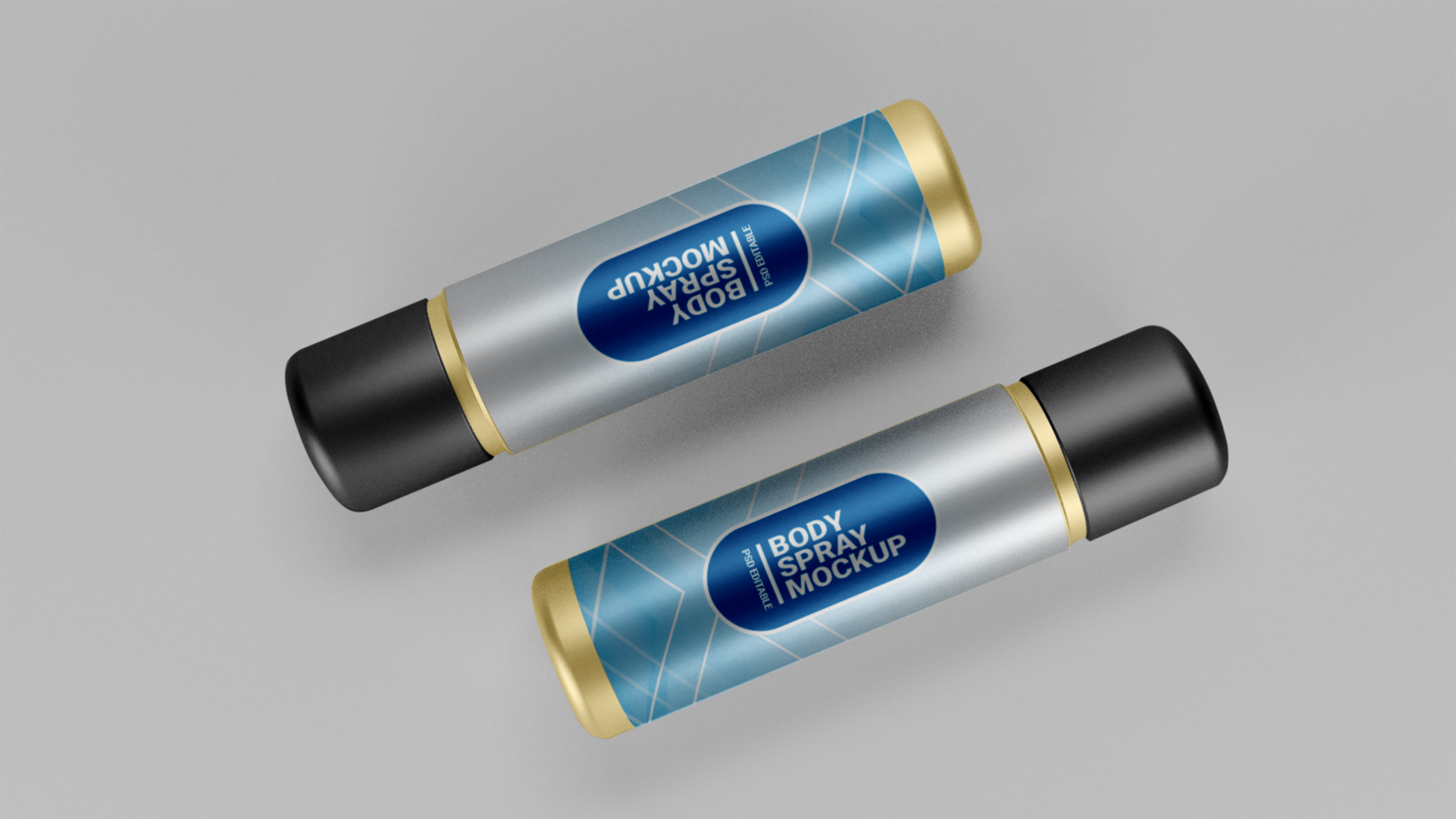 PSD spray bottle mockup