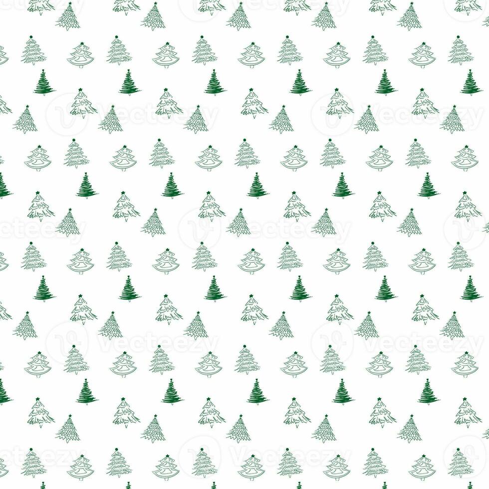 Christmas tree background decoration and design. photo