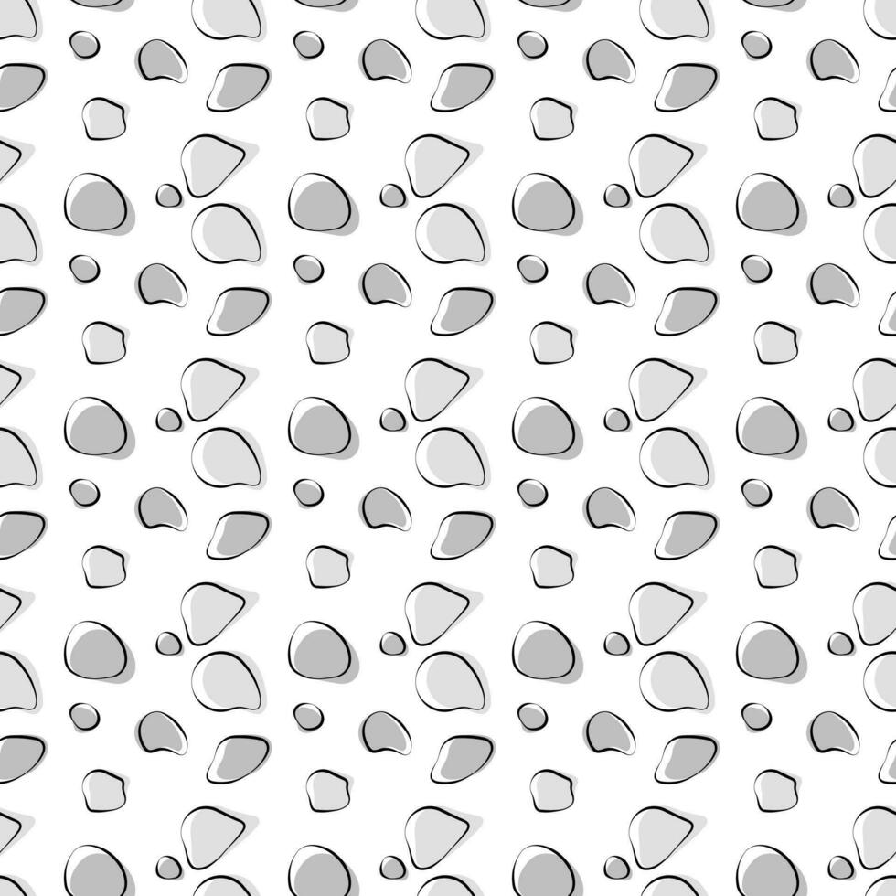 Abstract seamless texture on white background vector